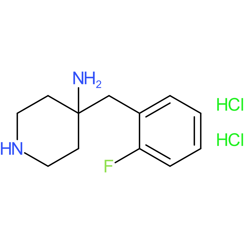 4-(2-Fluorobenzyl)piperidin-4-amine dihydrochloride