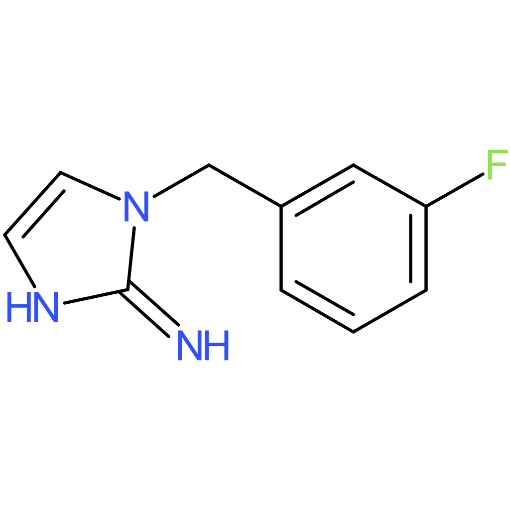 1-(3-Fluorobenzyl)-1H-imidazol-2-amine