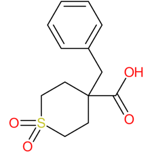 4-Benzyl-1,1-dioxo-1lambda(6)-thiane-4-carboxylic acid
