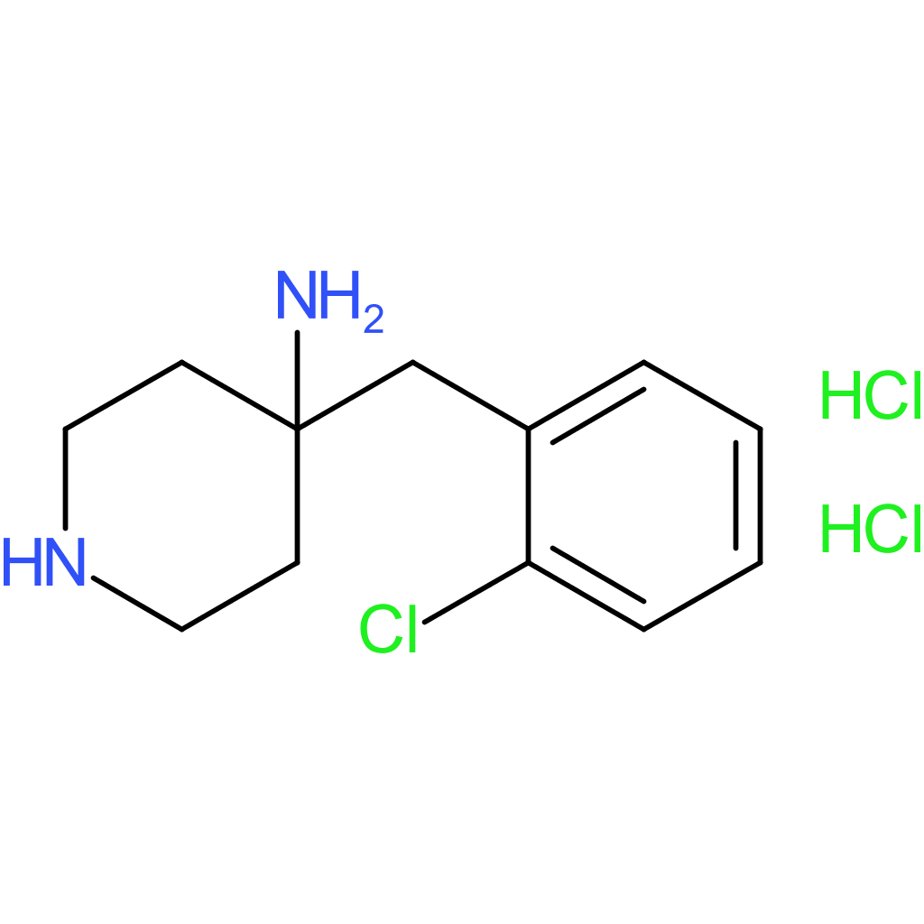 4-(2-Chlorobenzyl)piperidin-4-amine dihydrochloride