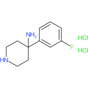 4-(3-Fluorophenyl)piperidin-4-amine dihydrochloride
