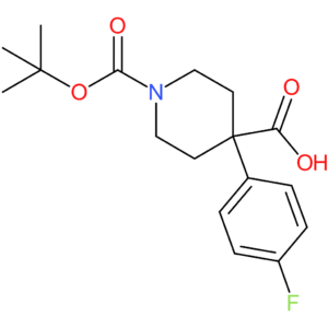 1-(tert-Butoxycarbonyl)-4-(4-fluorophenyl)piperidine-4-carboxylic acid