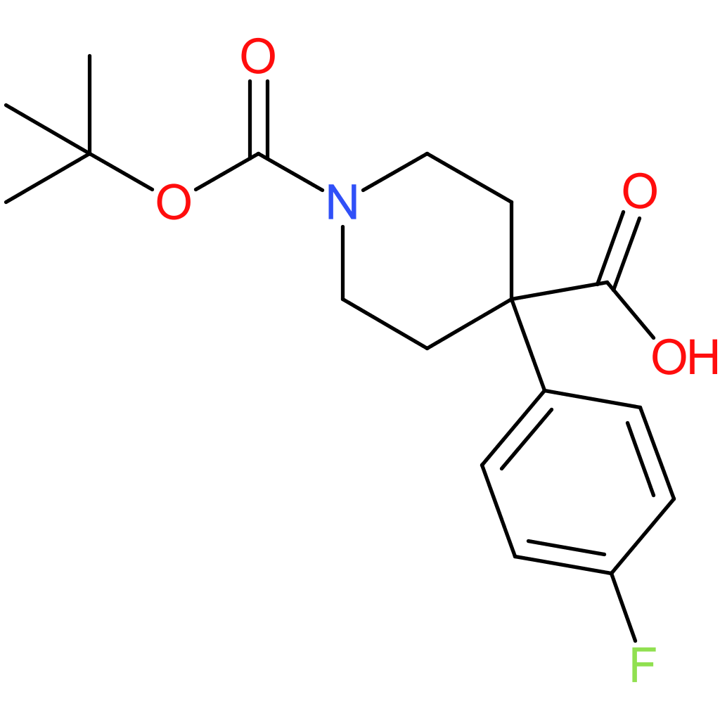 1-(tert-Butoxycarbonyl)-4-(4-fluorophenyl)piperidine-4-carboxylic acid