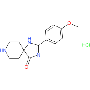 2-(4-Methoxyphenyl)-1,3,8-triazaspiro[4.5]dec-1-en-4-one hydrochloride