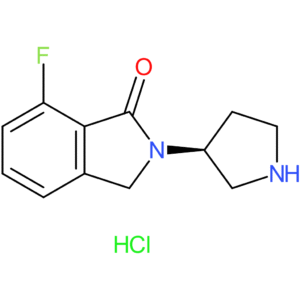(S)-7-Fluoro-2-(pyrrolidin-3-yl)isoindolin-1-one hydrochloride