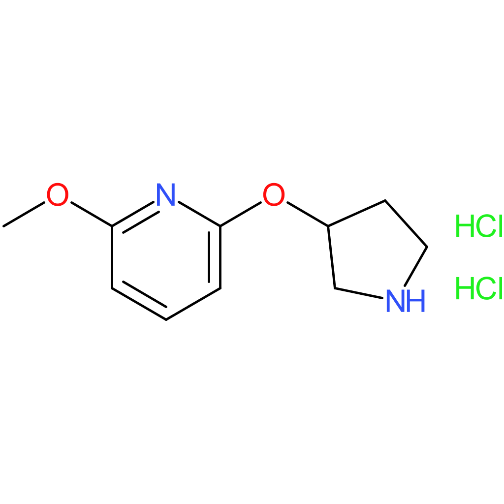 2-Methoxy-6-(pyrrolidin-3-yloxy)pyridine dihydrochloride