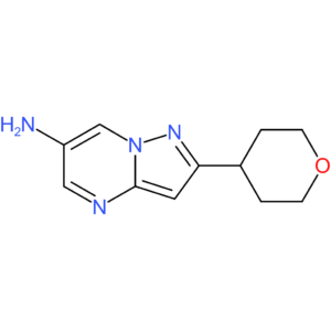2-(Tetrahydro-2H-pyran-4-yl)pyrazolo[1,5-a]pyrimidin-6-amine