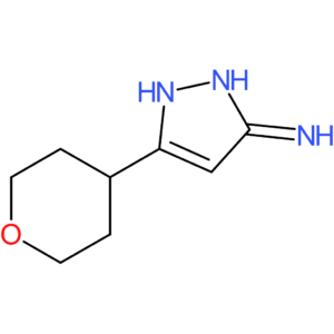 5-(Tetrahydro-2H-pyran-4-yl)-1H-pyrazol-3-amine