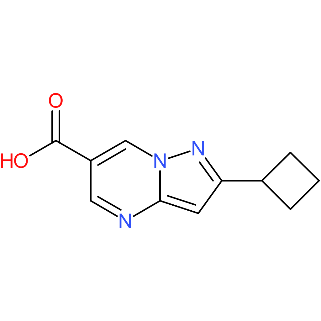 2-Cyclobutylpyrazolo[1,5-a]pyrimidine-6-carboxylic acid