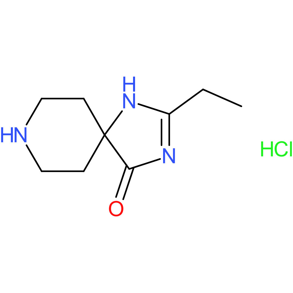 2-Ethyl-1,3,8-triazaspiro[4.5]dec-1-en-4-one hydrochloride