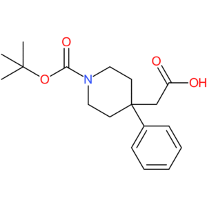 2-[1-(tert-Butoxycarbonyl)-4-phenylpiperidin-4-yl]acetic acid
