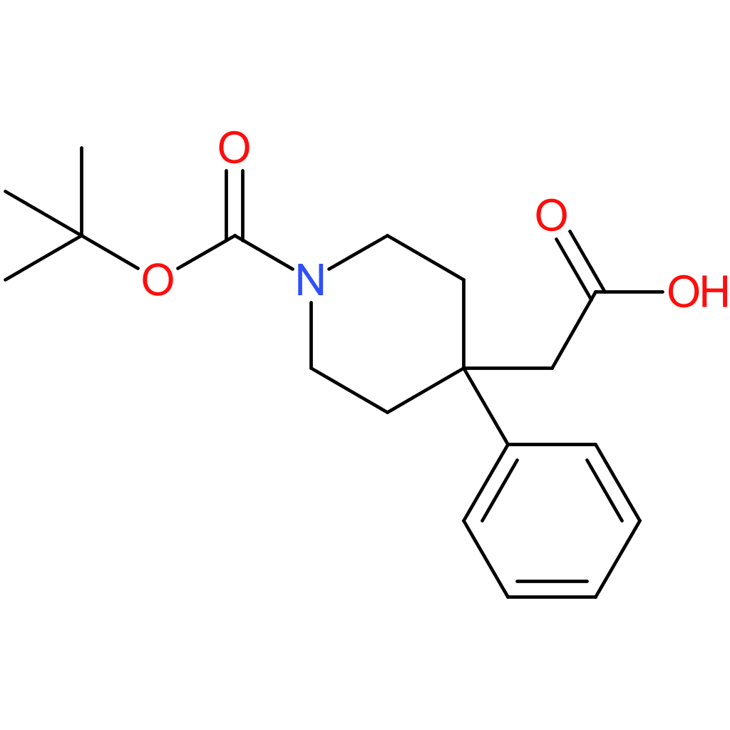 2-[1-(tert-Butoxycarbonyl)-4-phenylpiperidin-4-yl]acetic acid