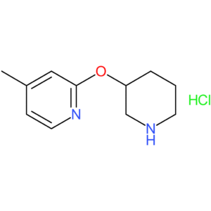 4-Methyl-2-(piperidin-3-yloxy)pyridine hydrochloride