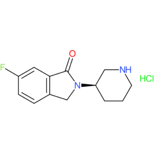(R)-6-Fluoro-2-(piperidin-3-yl)isoindolin-1-one hydrochloride