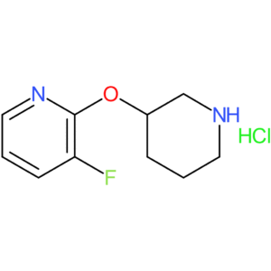 3-Fluoro-2-(piperidin-3-yloxy)pyridine hydrochloride