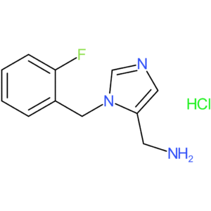 [1-(2-Fluorobenzyl)-1H-imidazol-5-yl]methanamine hydrochloride