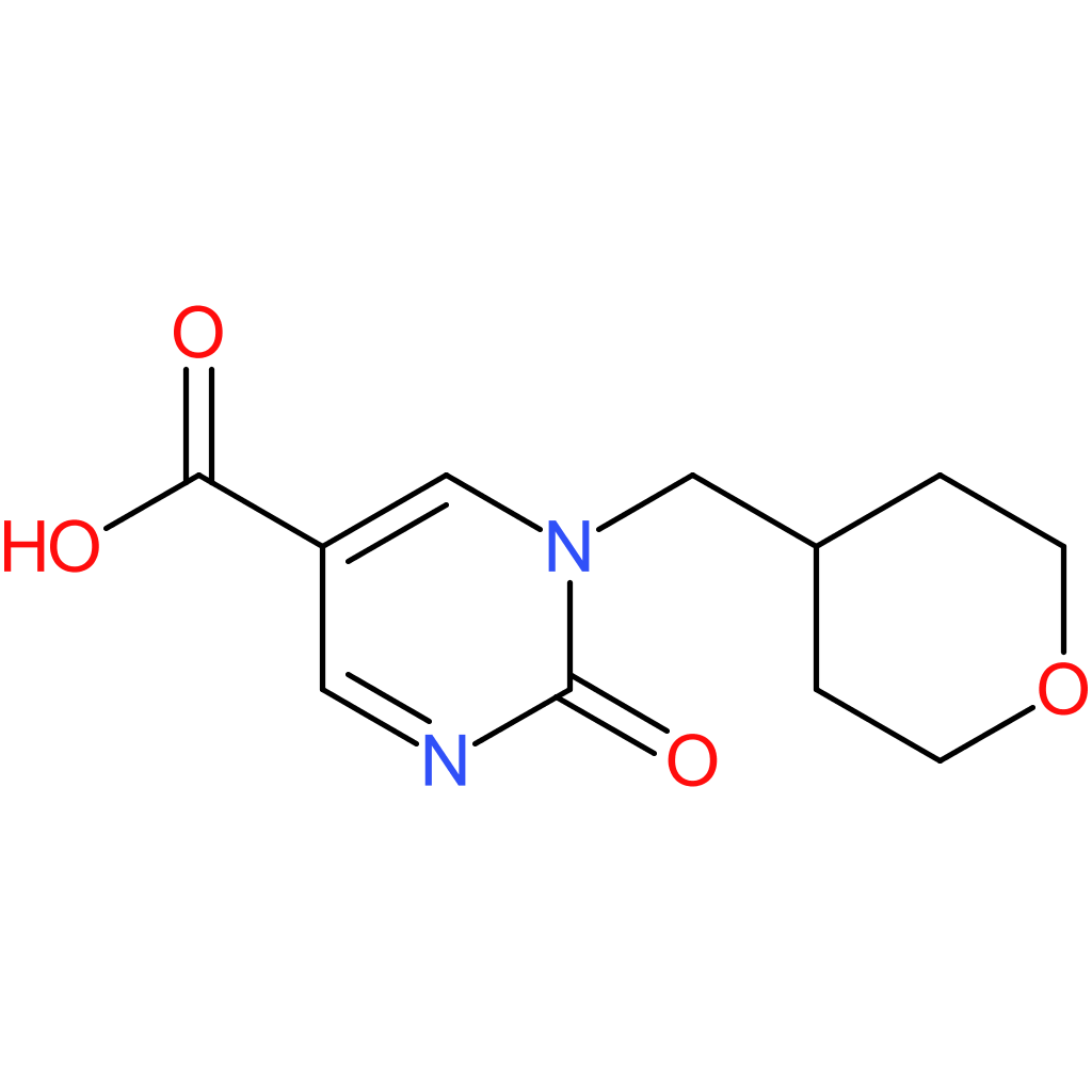 2-Oxo-1-[(tetrahydro-2H-pyran-4-yl)methyl]-1,2-dihydropyrimidine-5-carboxylic acid