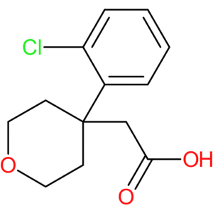 2-(4-(2-Chlorophenyl)-tetrahydro-2H-pyran-4-yl)acetic acid