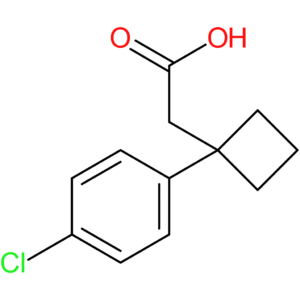 2-[1-(4-Chlorophenyl)cyclobutyl]acetic acid