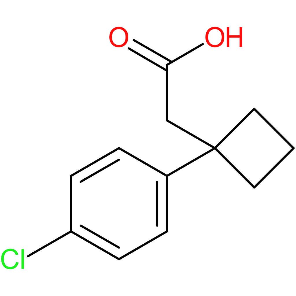 2-[1-(4-Chlorophenyl)cyclobutyl]acetic acid