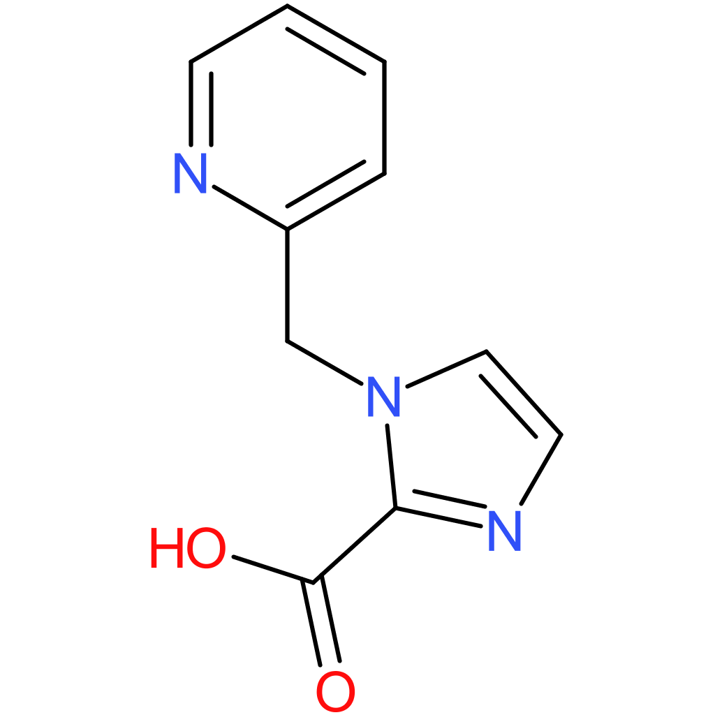 1-(Pyridin-2-ylmethyl)-1H-imidazole-2-carboxylic acid