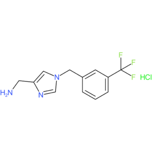 (1-(3-(Trifluoromethyl)benzyl)-1H-imidazol-4-yl)methanamine hydrochloride