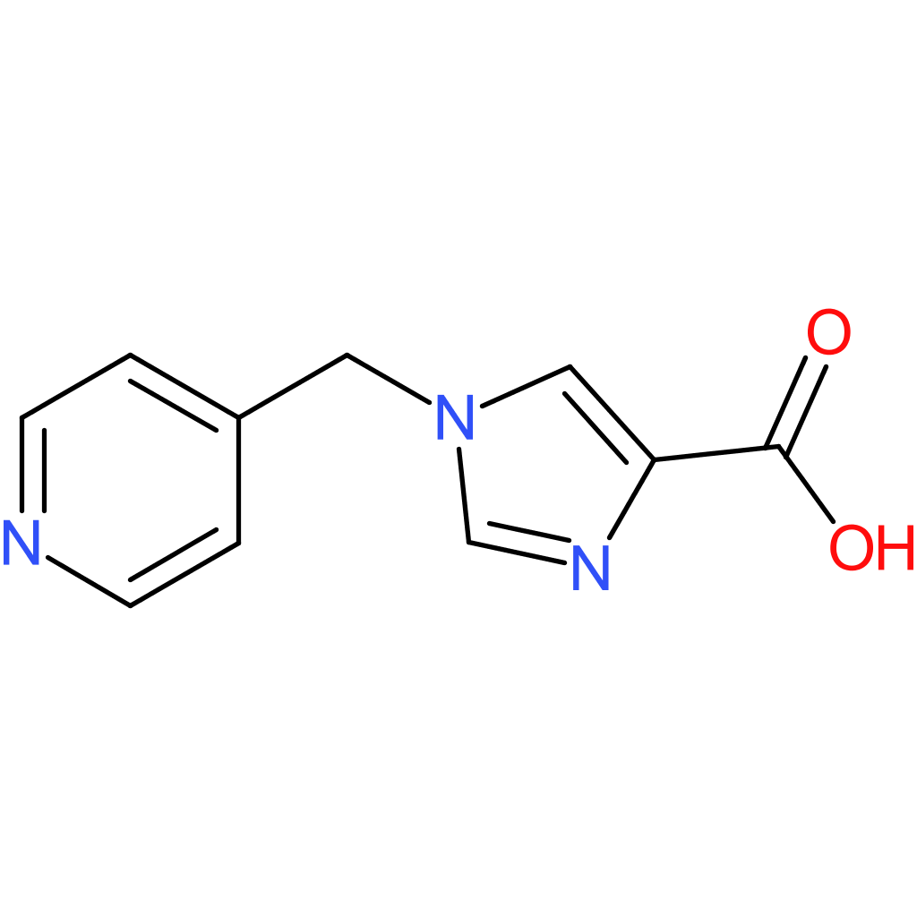1-(Pyridin-4-ylmethyl)-1H-imidazole-4-carboxylic acid