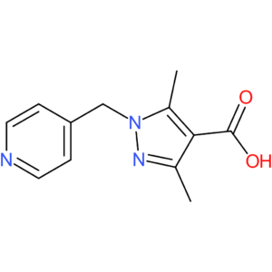 3,5-Dimethyl-1-(pyridin-4-ylmethyl)-1H-pyrazole-4-carboxylic acid