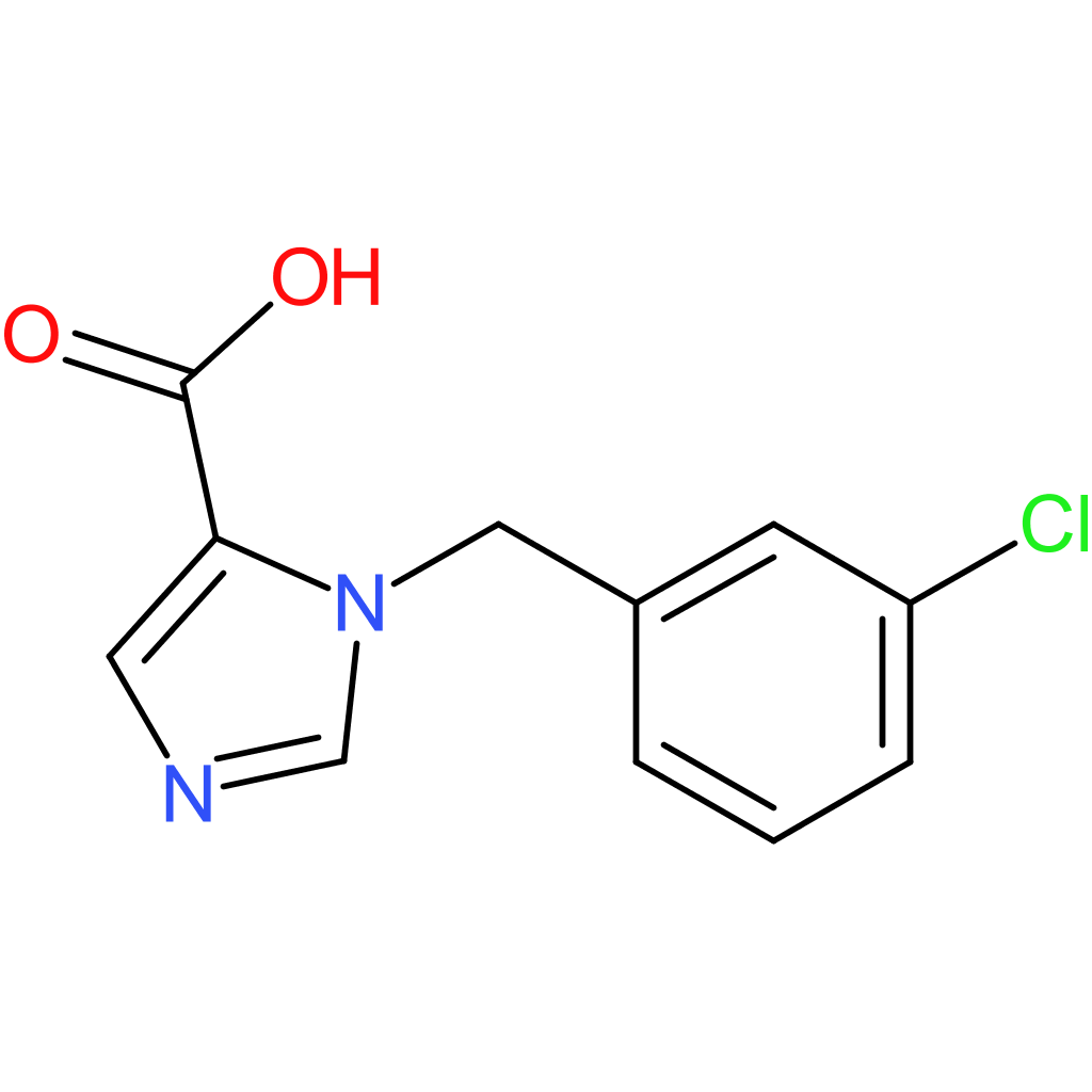 1-(3-Chlorobenzyl)-1H-imidazole-5-carboxylic acid