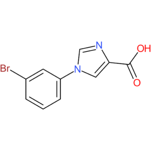 1-(3-Bromophenyl)-1H-imidazole-4-carboxylic acid