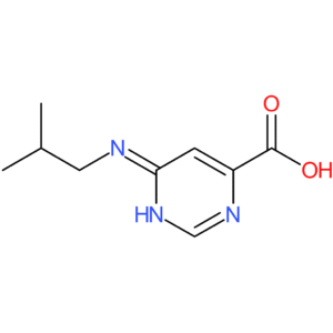 6-[(2-Methylpropyl)amino]pyrimidine-4-carboxylic acid