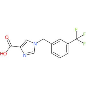1-[3-(Trifluoromethyl)benzyl]-1H-imidazole-4-carboxylic acid