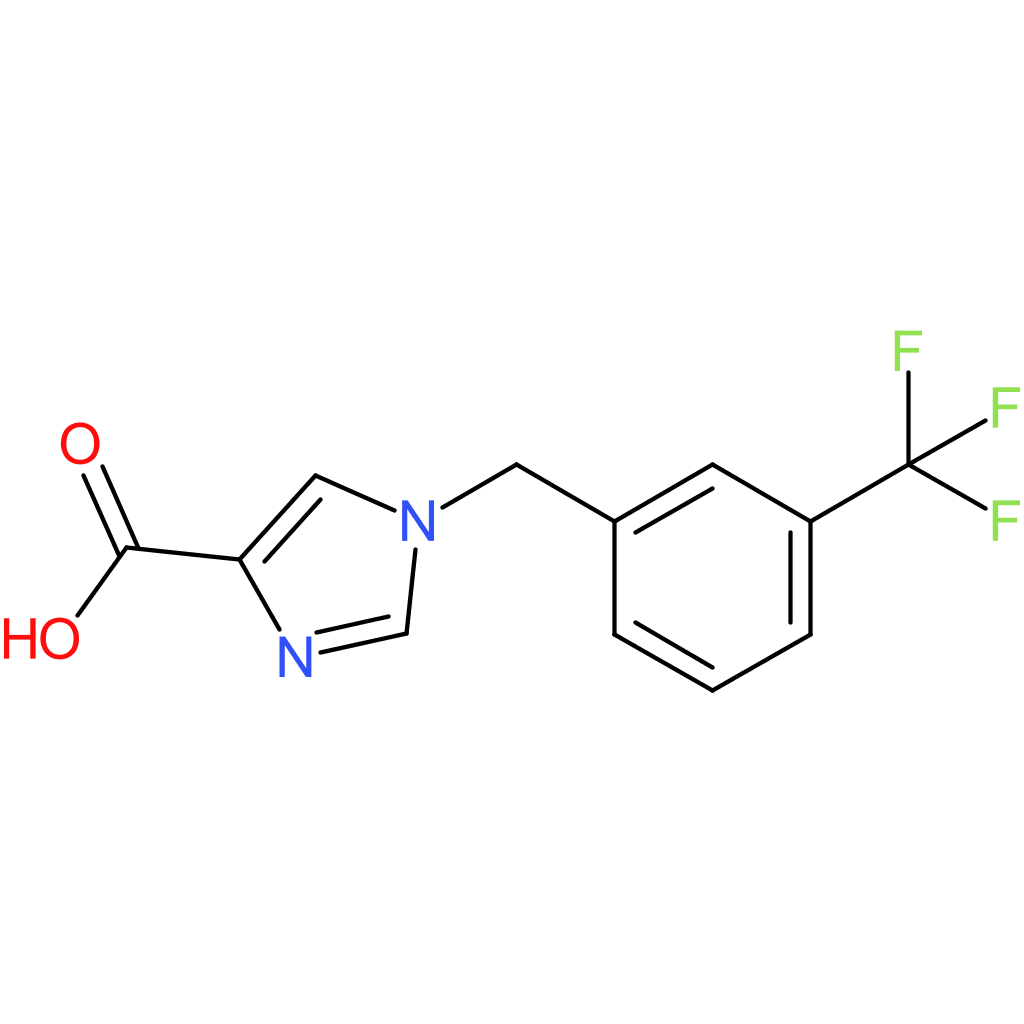 1-[3-(Trifluoromethyl)benzyl]-1H-imidazole-4-carboxylic acid