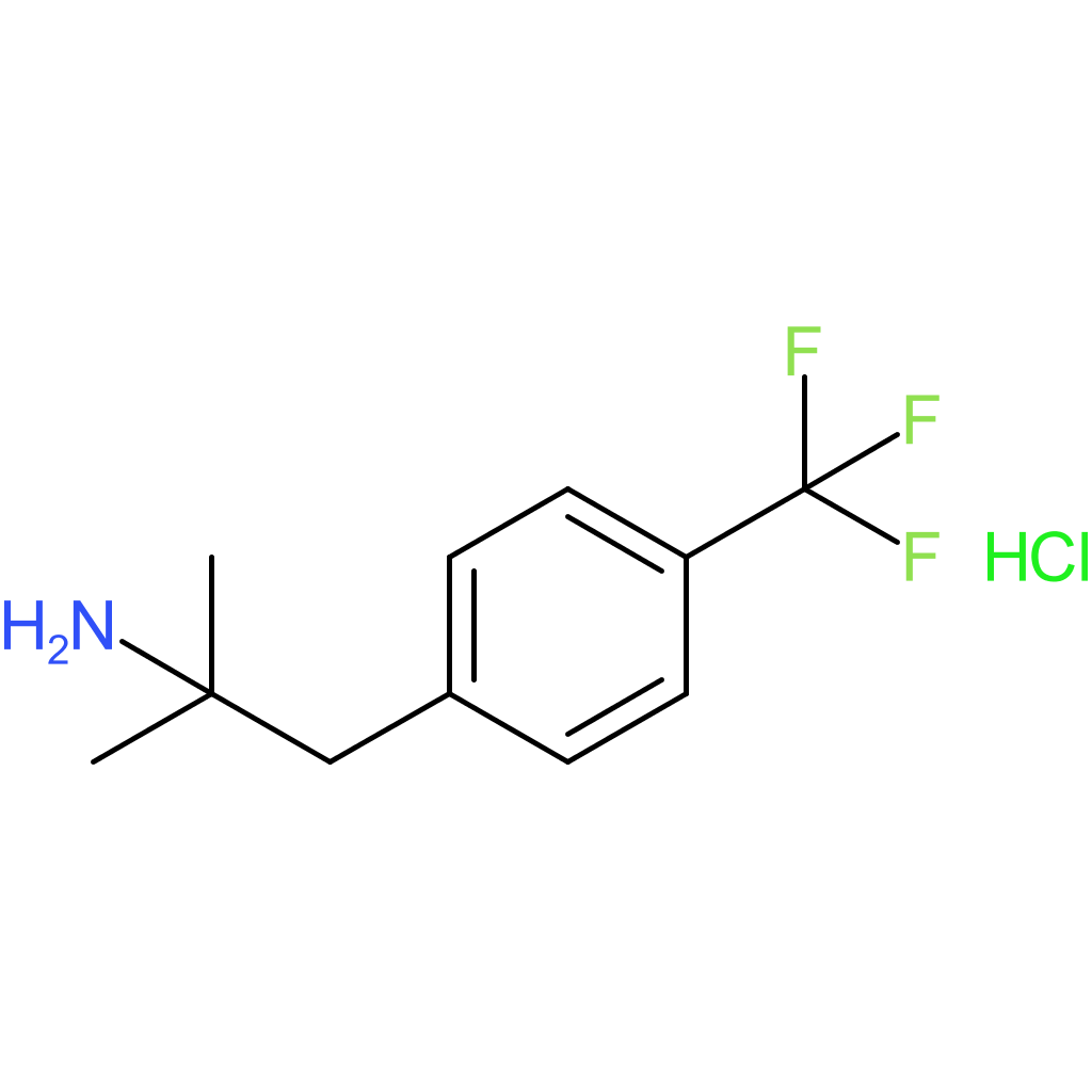2-Methyl-1-[4-(trifluoromethyl)phenyl]propan-2-amine hydrochloride