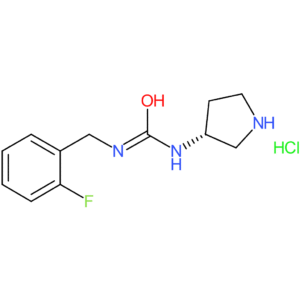 (R)-1-(2-Fluorobenzyl)-3-(pyrrolidin-3-yl)urea hydrochloride