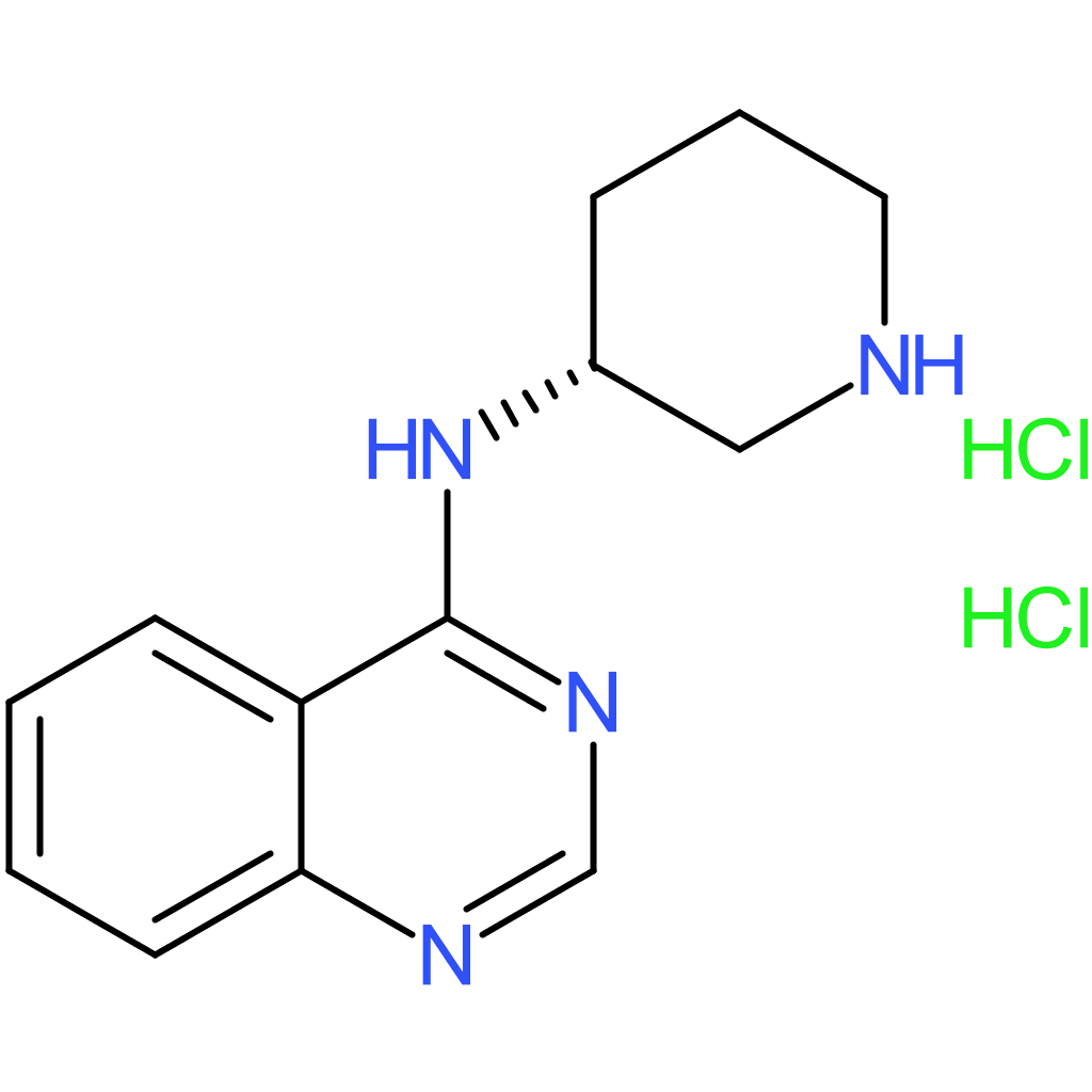 N-[(3R)-Piperidin-3-yl]quinazolin-4-amine dihydrochloride