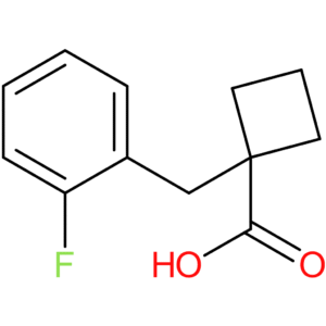 1-(2-Fluorobenzyl)cyclobutanecarboxylic acid