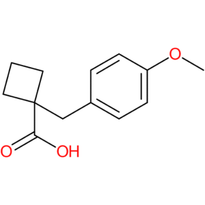 1-(4-Methoxybenzyl)cyclobutanecarboxylic acid