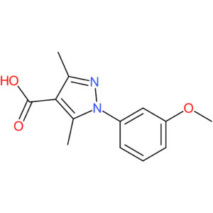 1-(3-Methoxyphenyl)-3,5-dimethyl-1H-pyrazole-4-carboxylic acid