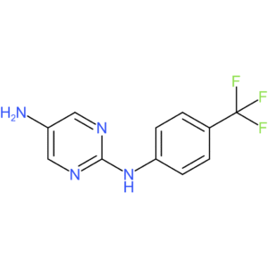 N2-[4-(Trifluoromethyl)phenyl]pyrimidine-2,5-diamine
