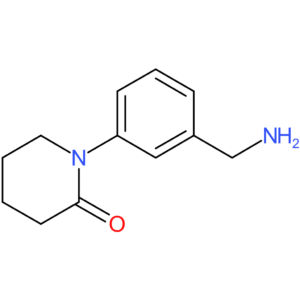 1-[3-(Aminomethyl)phenyl]piperidin-2-one