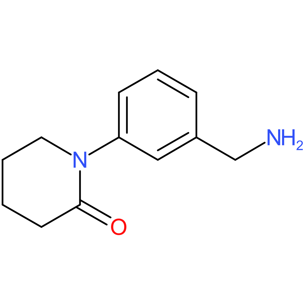 1-[3-(Aminomethyl)phenyl]piperidin-2-one