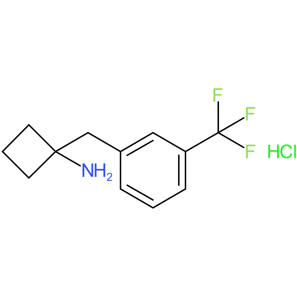 1-[3-(Trifluoromethyl)benzyl]cyclobutanamine hydrochloride