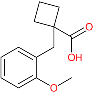 1-(2-Methoxybenzyl)cyclobutanecarboxylic acid