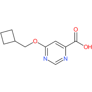 6-(Cyclobutylmethoxy)pyrimidine-4-carboxylic acid