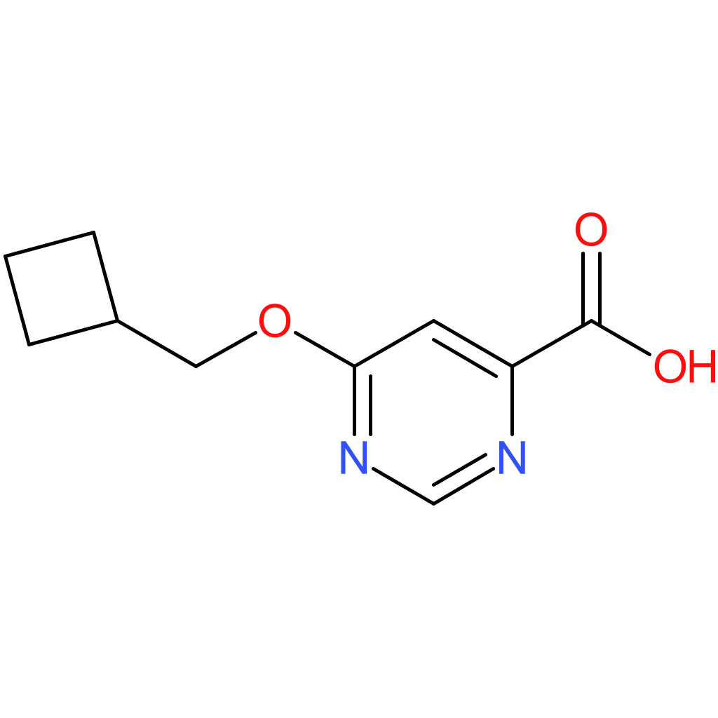 6-(Cyclobutylmethoxy)pyrimidine-4-carboxylic acid