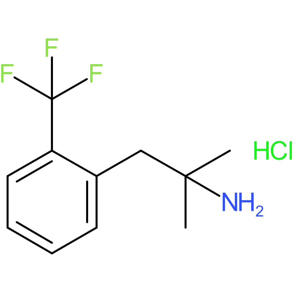 2-Methyl-1-[2-(trifluoromethyl)phenyl]propan-2-amine hydrochloride