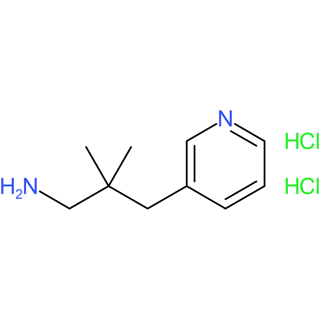 2,2-Dimethyl-3-(pyridin-3-yl)propan-1-amine dihydrochloride