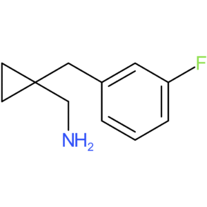 {1-[(3-Fluorophenyl)methyl]cyclopropyl}methanamine