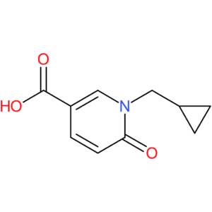 1-(Cyclopropylmethyl)-6-oxo-1,6-dihydropyridine-3-carboxylic acid